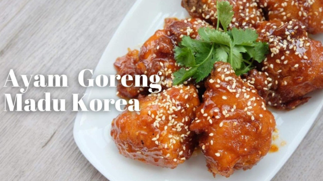 ayam goreng madu korea