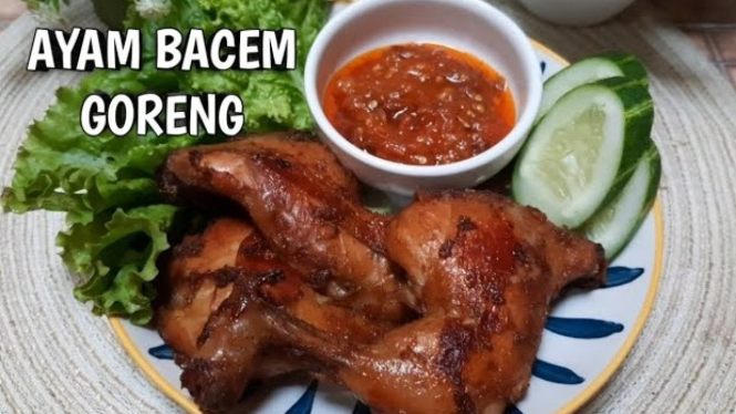 ayam bacem goreng