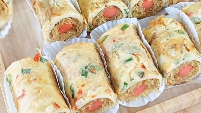 Roti sosis telur
