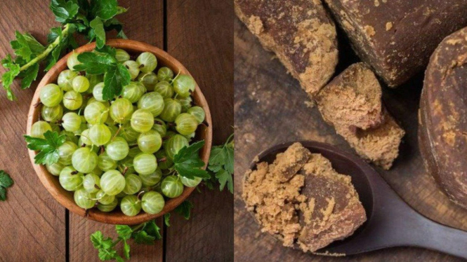 amla dan gula merah