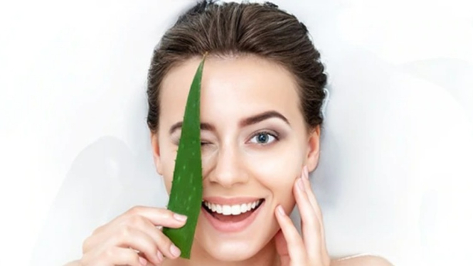 kulit kenyal glowing dengan 1 jenis tanaman