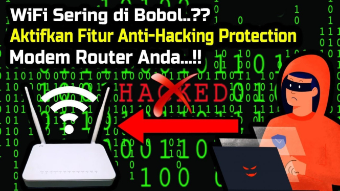 Cara mengatasi wifi yg sering di bobol