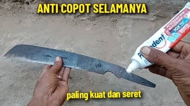 Cara Rahasia Memperbaiki Gagang Golok