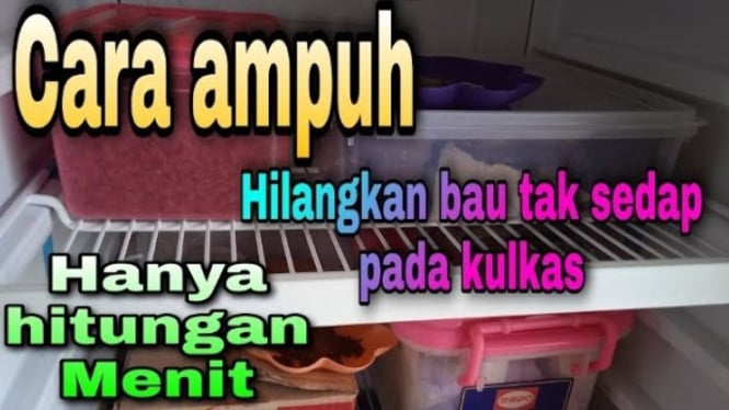 Kulkas Bau Tak Sedap