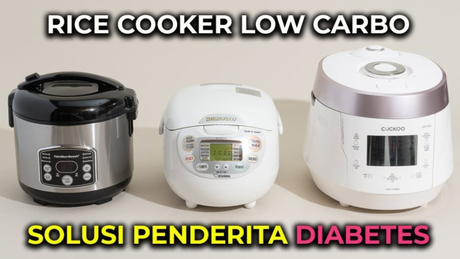 Rekomendasi rice cooker low carbo