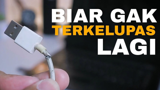 tips kabel charger mau putus