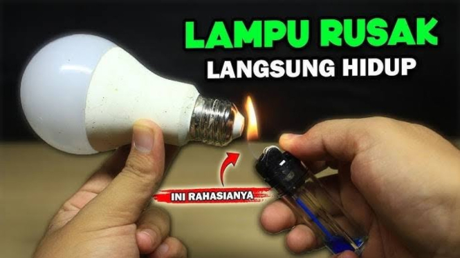 Trik Memperbaiki Lampu LED yang Mati
