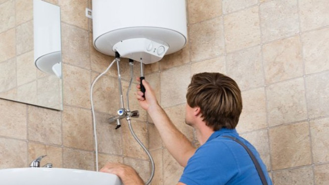 cara mengatasi water heater tidak panas