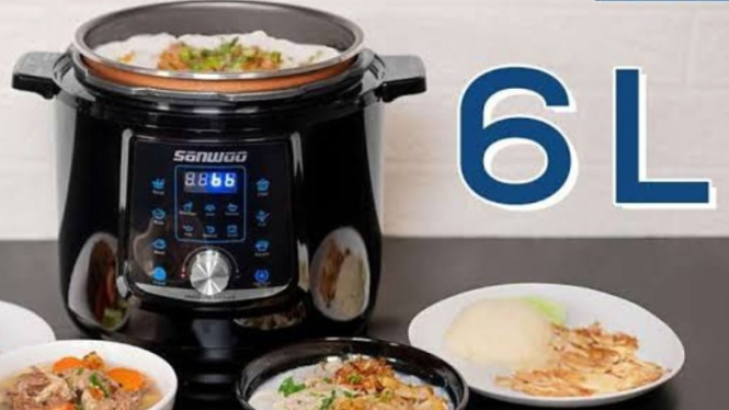 Rekomendasi Panci Presto Terjangkau Sanwoo PC-6058