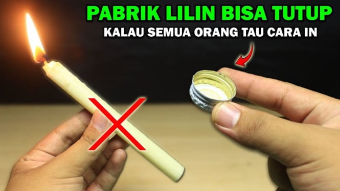 Tips membuat lilin sendiri