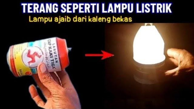 Trik Membuat Lampu Darurat Sederhana