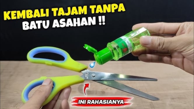 Trik Sederhana Mengatasi Gunting Tumpul