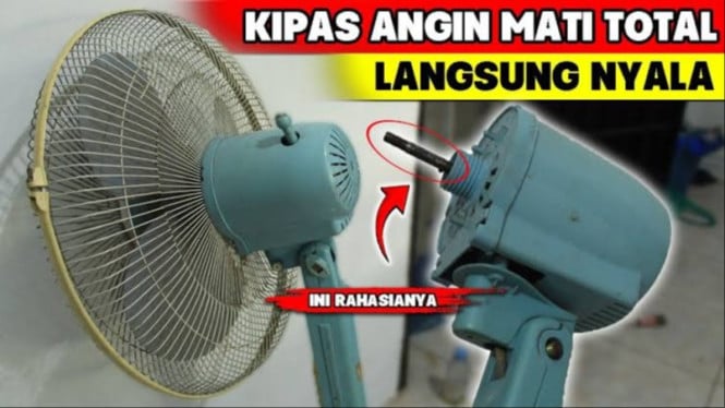 Trik Mengatasi Kipas Angin Mati