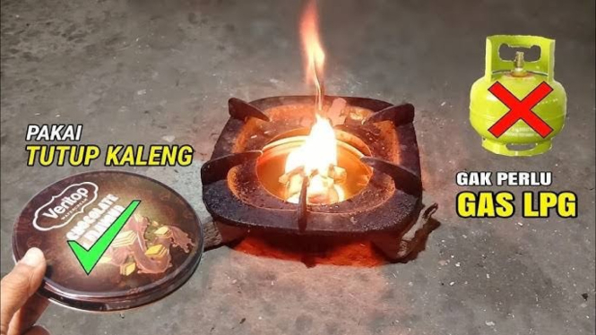 Bikin Kompor Darurat Modal 5 Ribu