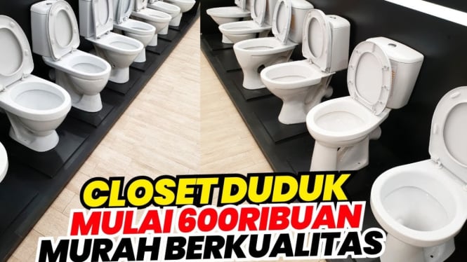 Rekomendasi Closet Duduk Murah