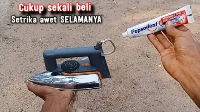Trik Sederhana Atasi Setrika Rusak