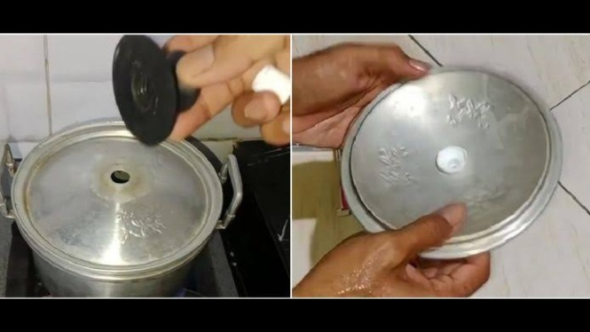 Cara Memperbaiki Tutup Panci Bolong dengan Bekas Pasta Gigi