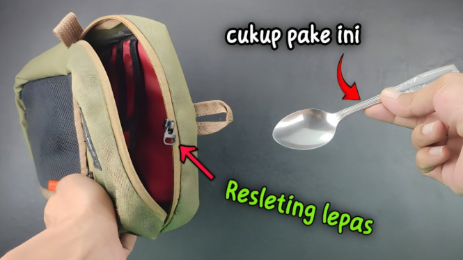 Cara Memperbaiki Resleting Rusak