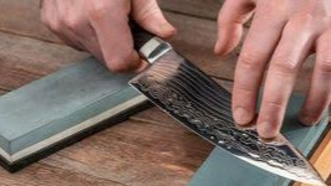 Tips Mudah Mengasah Bikin Pisau Tajam