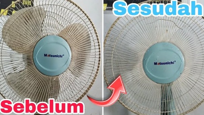Cara Membersihkan Kipas Angin