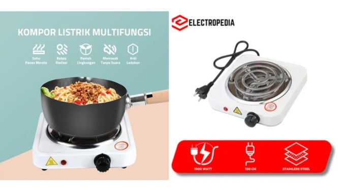 Kompor Listrik Portable