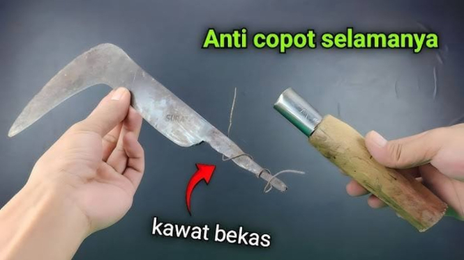Trik Sederhana Mengatasi Gagang Sabit Lepas