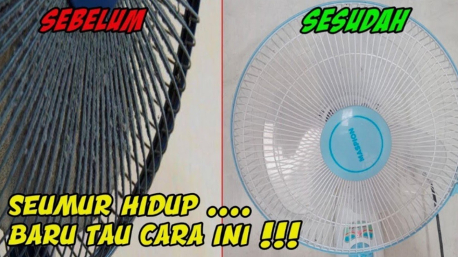 Cara Membersihkan Kipas