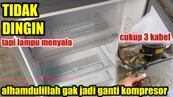 Memperbaiki kulkas