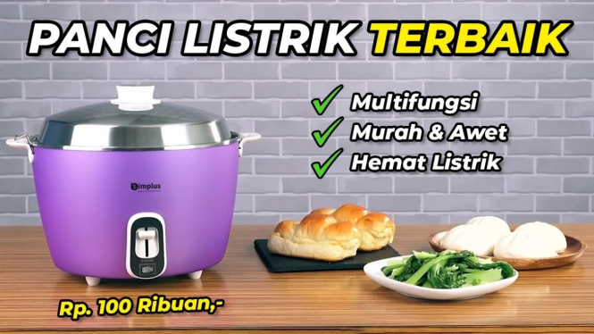Panci listrik multifungsi