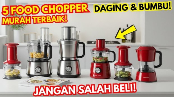 Rekomendasi Chopper Daging dan Bumbu