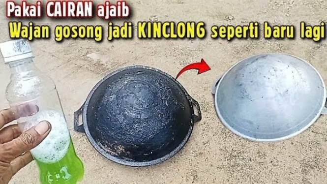 Cara Hilangkan Kerak Wajan Gosog