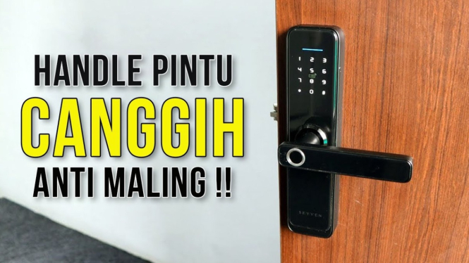 Handle pintu smart door