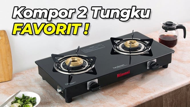 Kompor 2 tungku