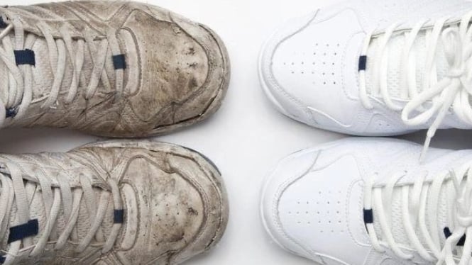 Cara Cuci Sepatu