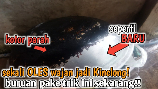 Tips Wajan Gosong