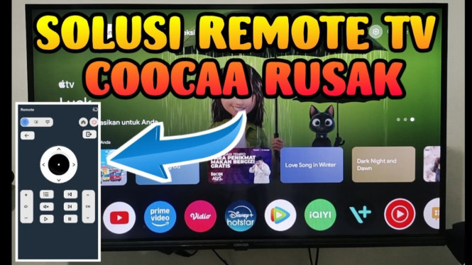 Cara HP Bisa Jadi Remot TV