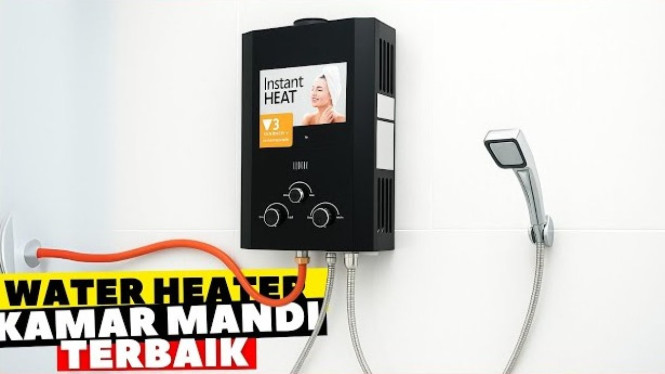 Rekomendasi Water Heater Gas Terbaik, Hemat Listrik dan Budget