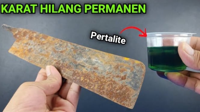 Cara Mudah Menghilangkan Karat Besi Tanpa Gerinda