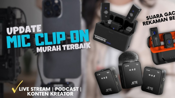 Mic wireless murah