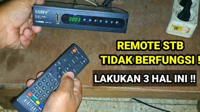 Cara Mudah Memperbaiki Remote STB Mati Total