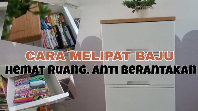 Cara melipat baju