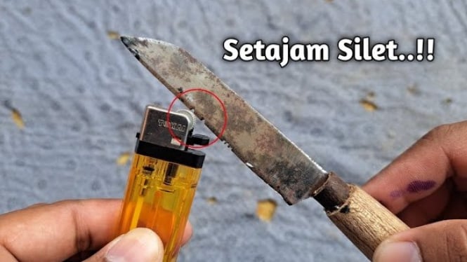 Cara Mengasah Pisau