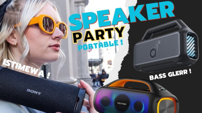 Speaker party portable