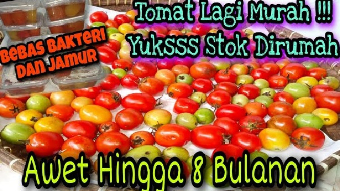 Cara Mudah Menyimpan Tomat