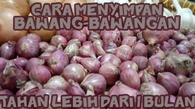 Cara Mudah Menyimpan Bawang