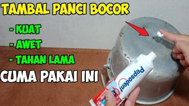 Tips Menambal Panci