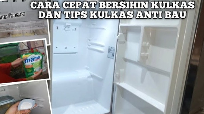 Cara Membersihkan Kulkas