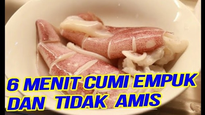 Tips Memasak Cumi Empuk
