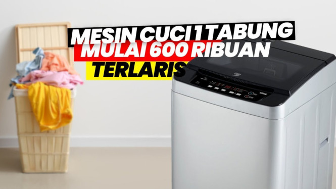 Mesin Cuci 1 Tabung