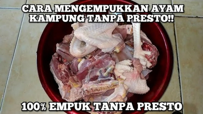 Cara Agar Ayam Kampung Empuk